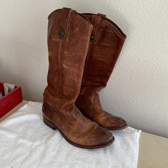 Frye Melissa size 9 boots in brown - Picture 6 of 6
